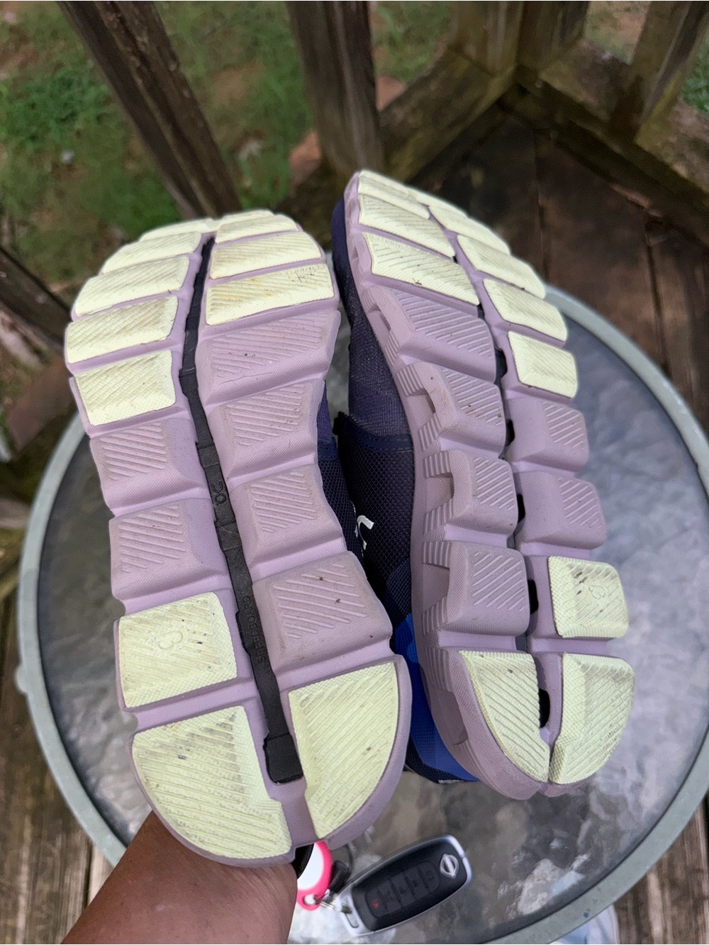 On Running X3 Midnight Heron Women's Running Shoes - Picture 6 of 8